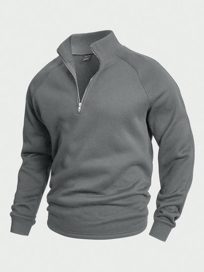 Christian™ - Klassischer Half-Zip Pullover