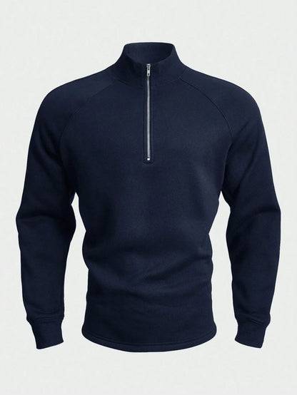 Christian™ - Klassischer Half-Zip Pullover