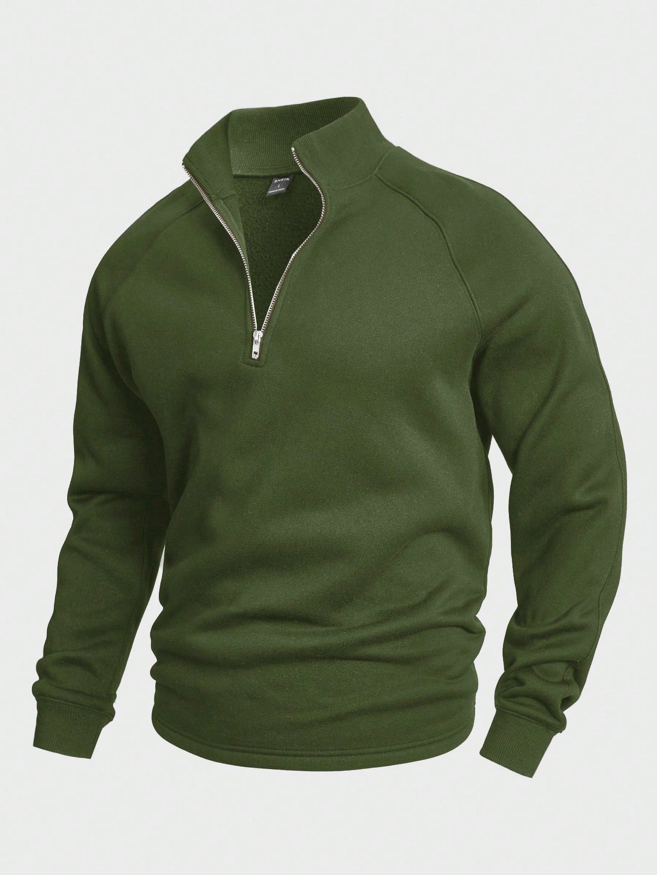 Christian™ - Klassischer Half-Zip Pullover