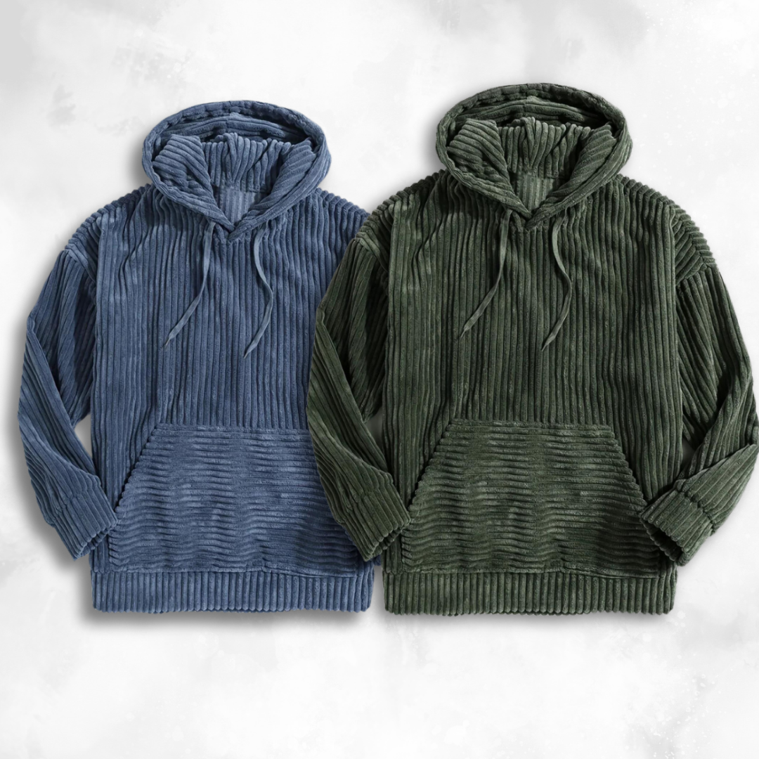 Max™ - Kapuzenpullover aus Cord mit Tasche