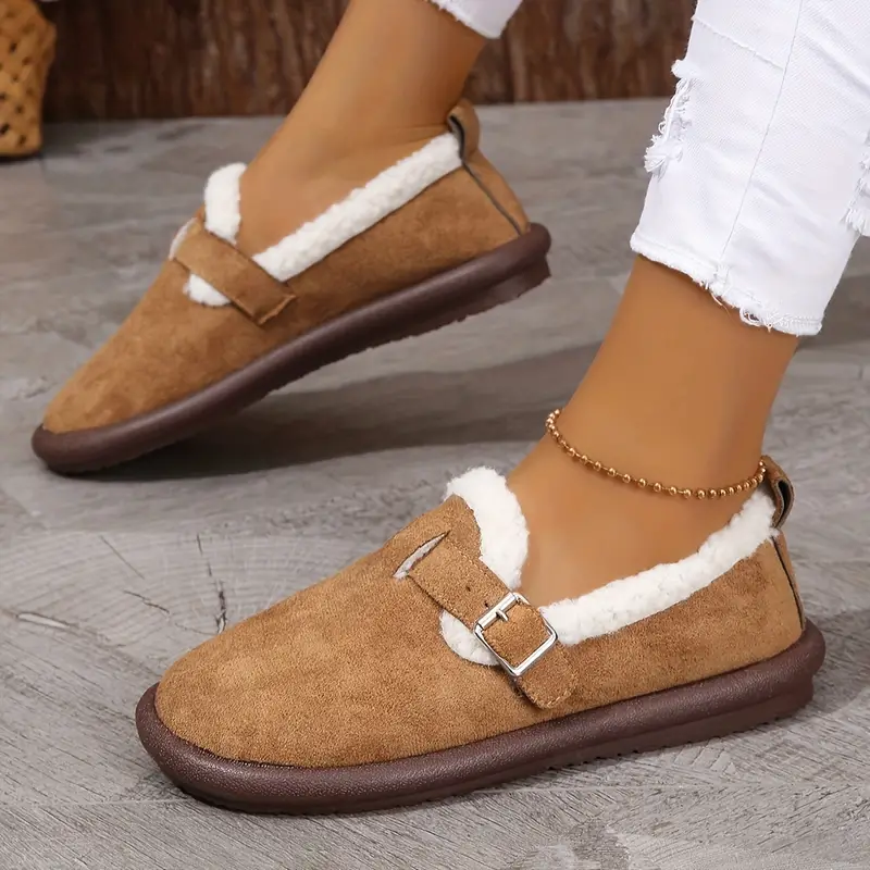 Nora™ - Plüsch Slip-On Bequeme Hausschuhe