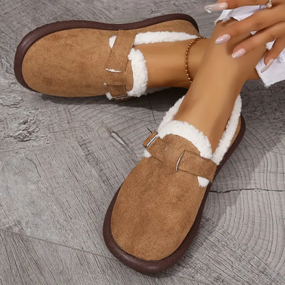 Nora™ - Plüsch Slip-On Bequeme Hausschuhe