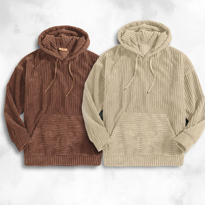 Max™ - Kapuzenpullover aus Cord mit Tasche