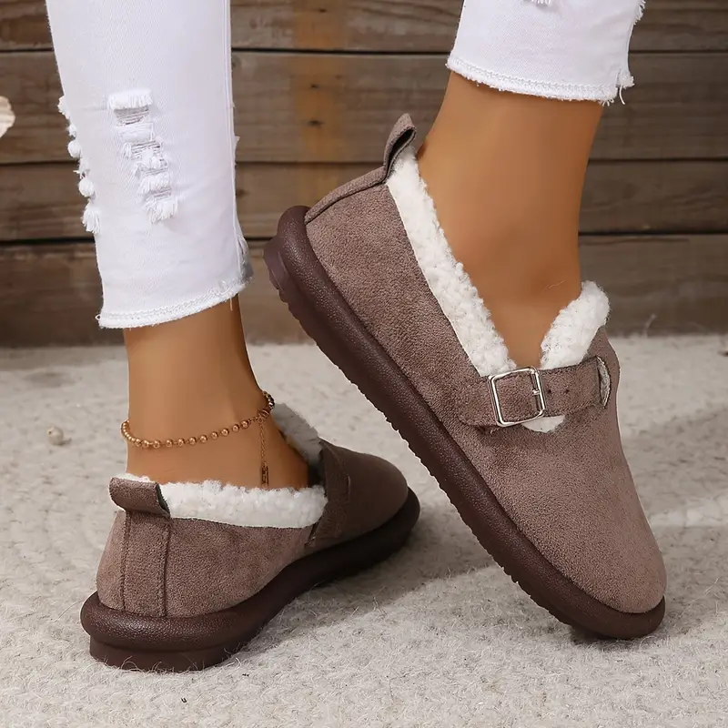 Nora™ - Plüsch Slip-On Bequeme Hausschuhe