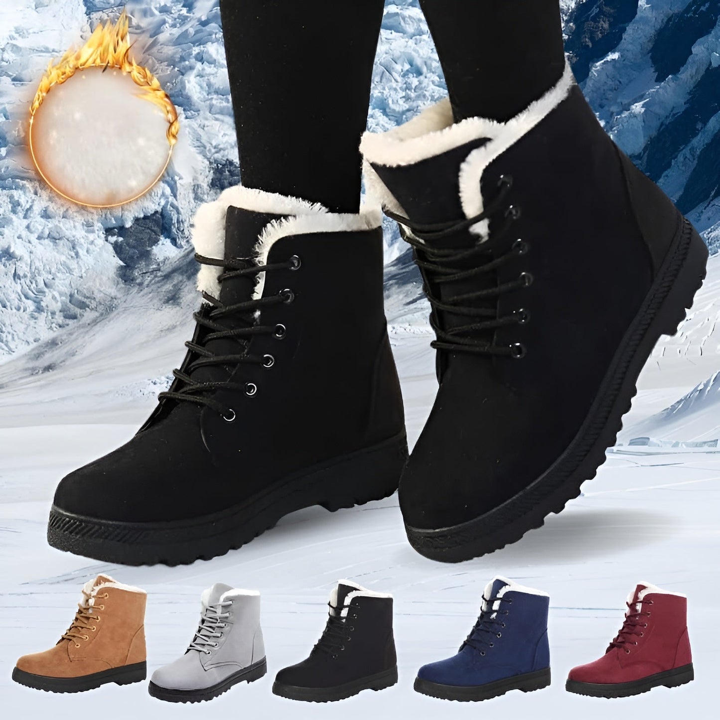 FrostStep™ - Warme und robuste Winterstiefel