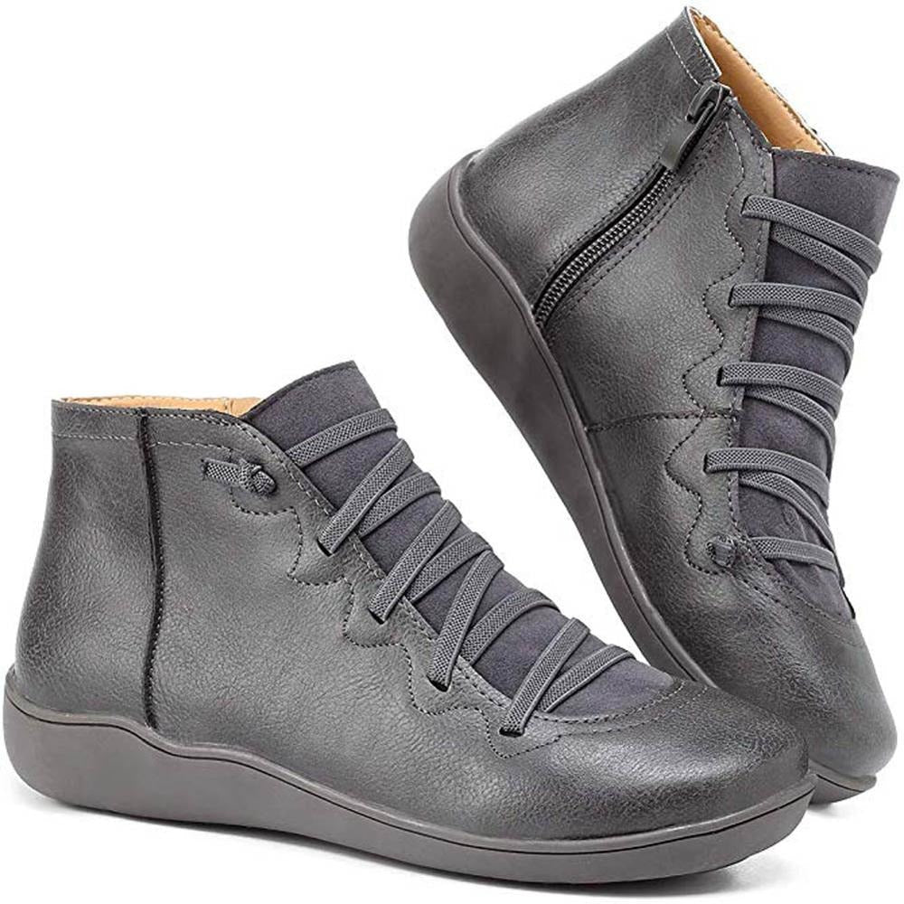 Nina™ - Trendy Vintage Style Stiefeletten