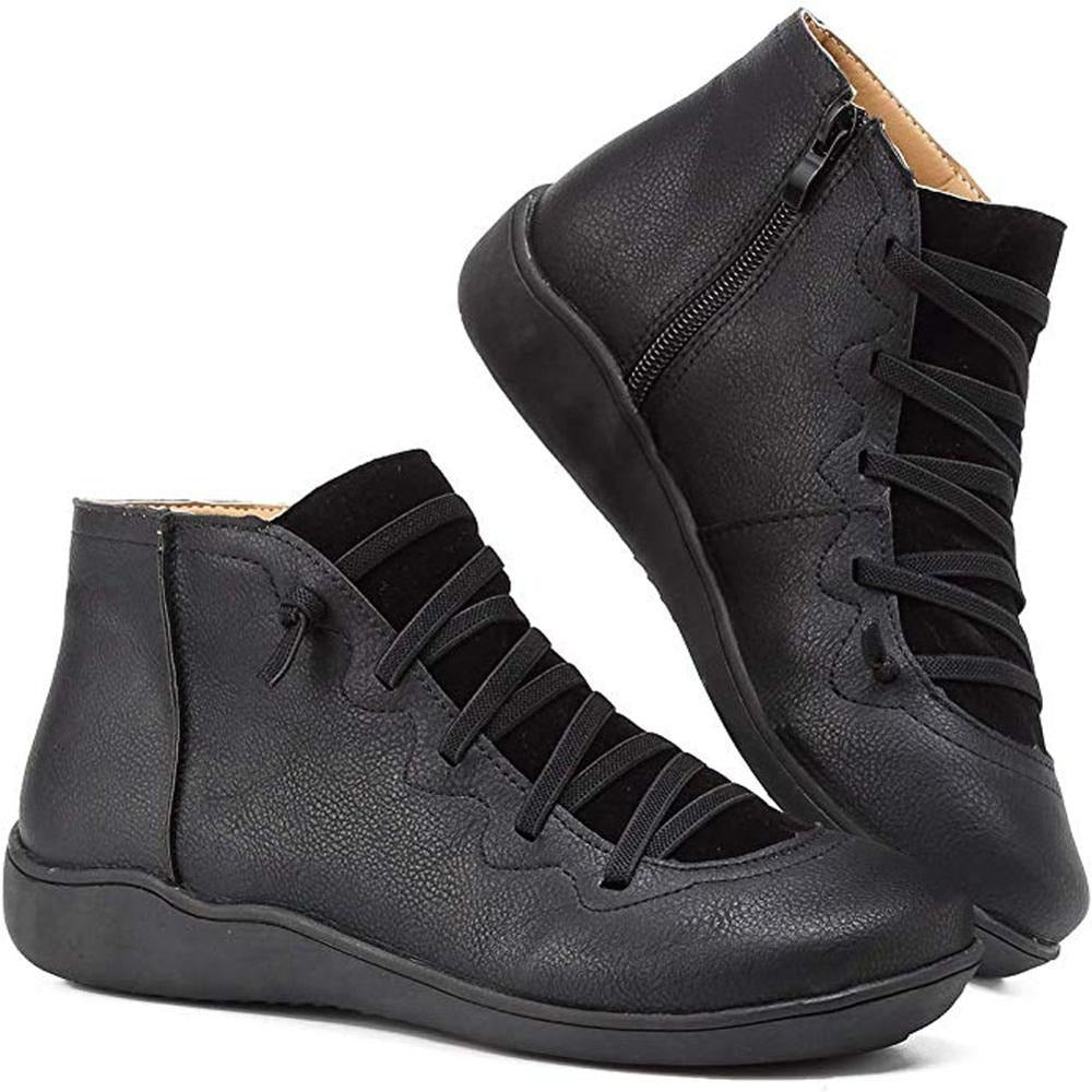 Nina™ - Trendy Vintage Style Stiefeletten