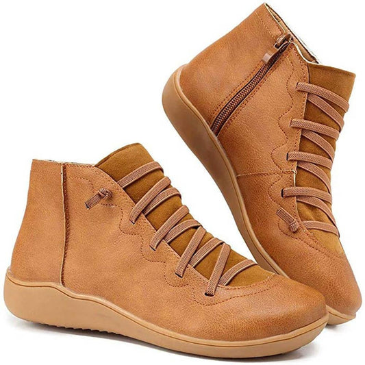 Nina™ - Trendy Vintage Style Stiefeletten