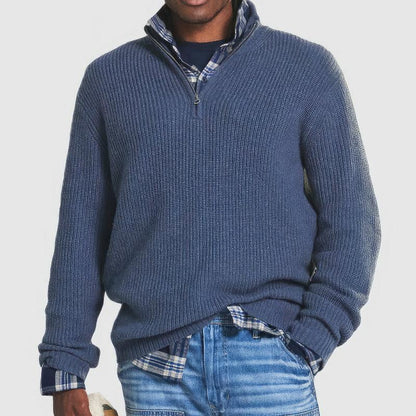 Matthias™ - Strickpullover mit Reißverschluss für Männer