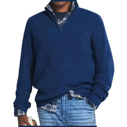 Matthias™ - Strickpullover mit Reißverschluss für Männer