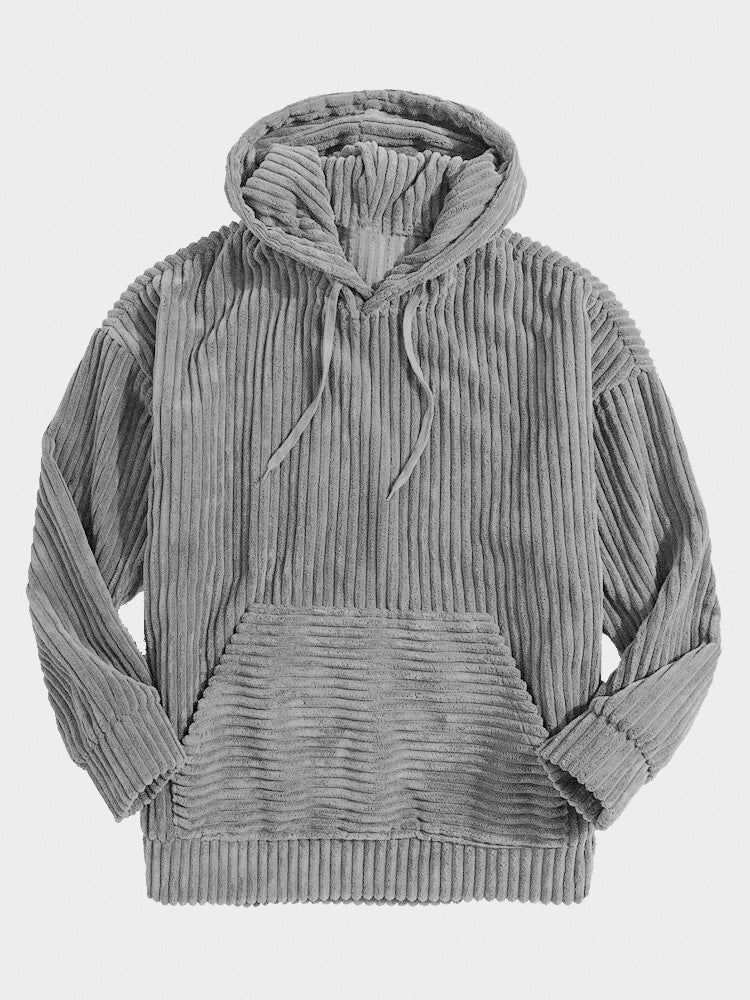 Max™ - Kapuzenpullover aus Cord mit Tasche