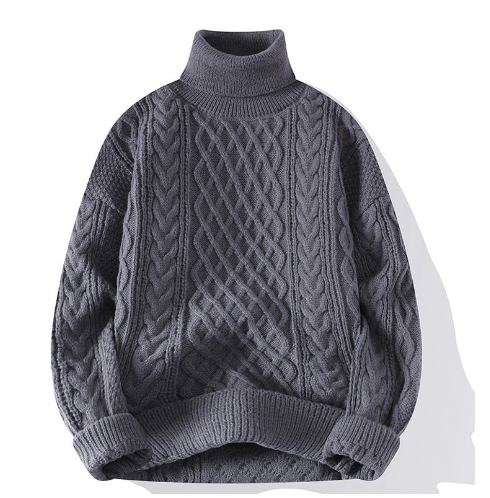 Harald™ - Vintage Gedrehter Rollkragenpullover