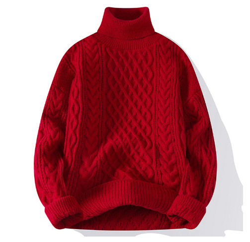 Harald™ - Vintage Gedrehter Rollkragenpullover