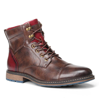 Cris™ - Handgefertigte Premium-Leder-Oxford-Stiefel für Herren