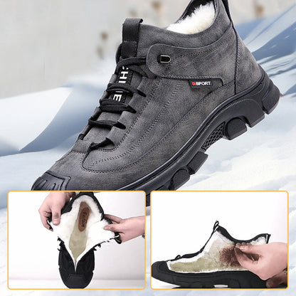 David™ - Herren-Wintersneakers mit Kunstfellfutter